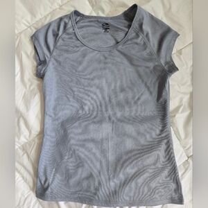 Champion Women's Heather Gray Short Sleeve Tee